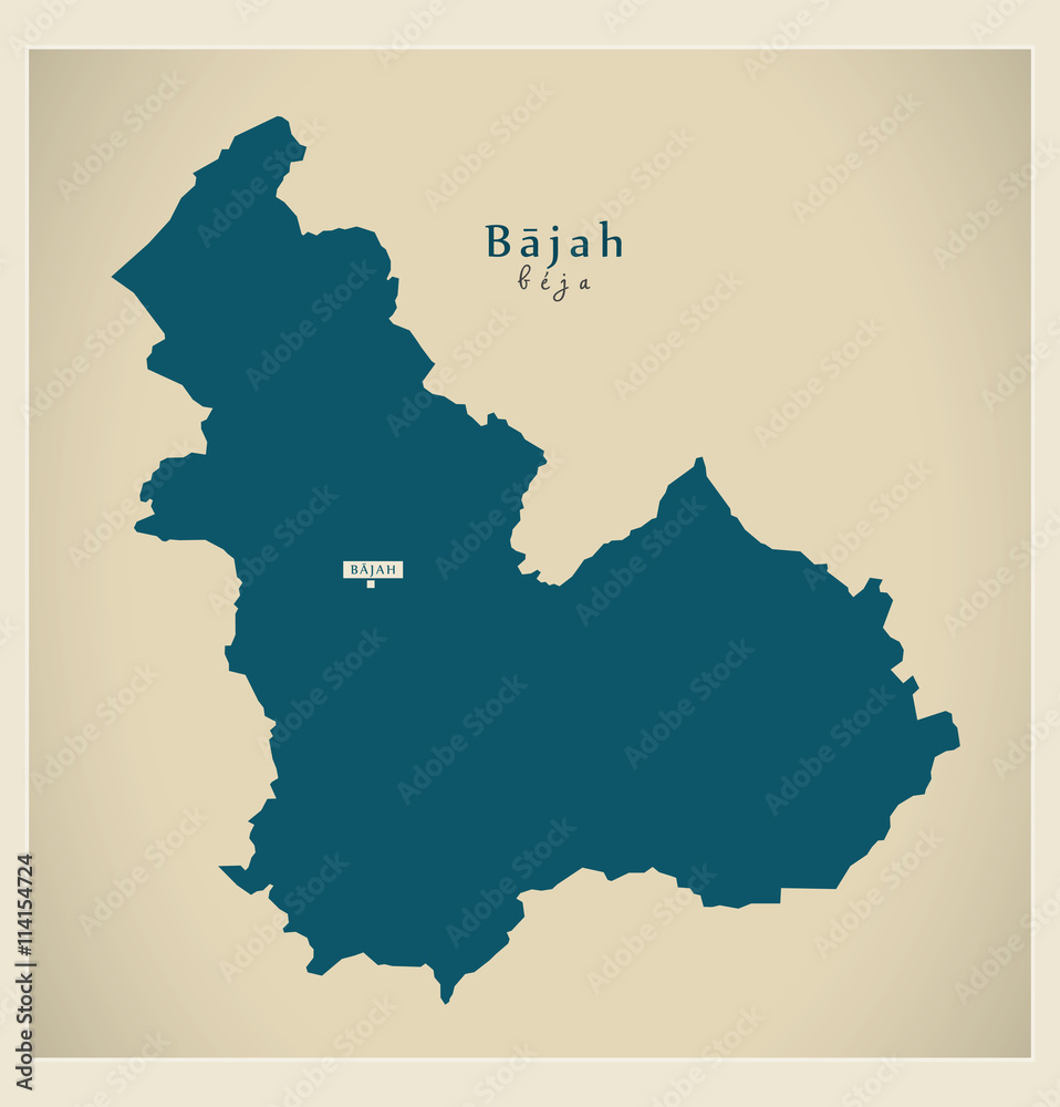 Modern Map - Bajah TN
