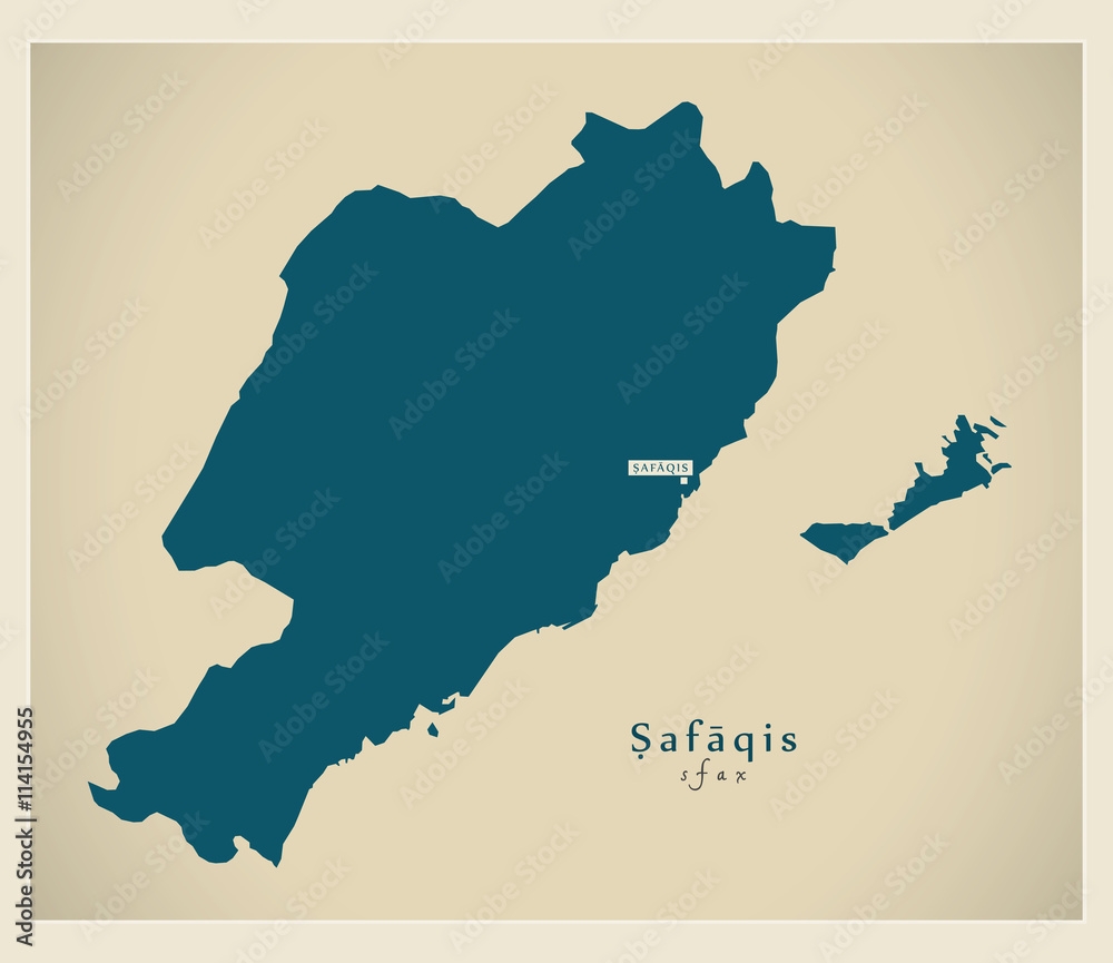 Modern Map - Safaqis TN