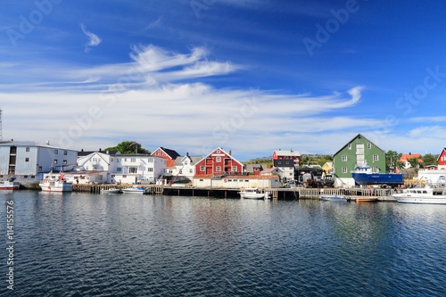 Norway fishing village