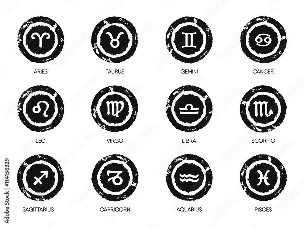 Zodiac Symbol icons