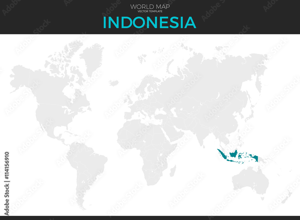 Indonesia Location Map