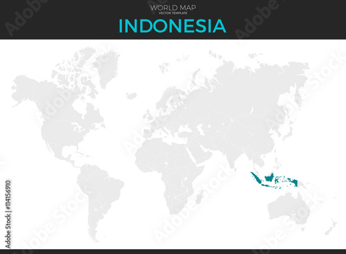 Indonesia Location Map