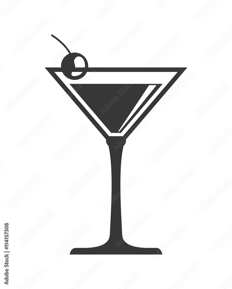 cocktail beverage. Drink design. Vector graphic cocktail beverage. Drink design. Vector graphic