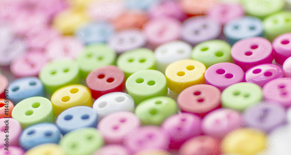 Sewing buttons background. Colorful texture Sewing buttons background. Colorful texture