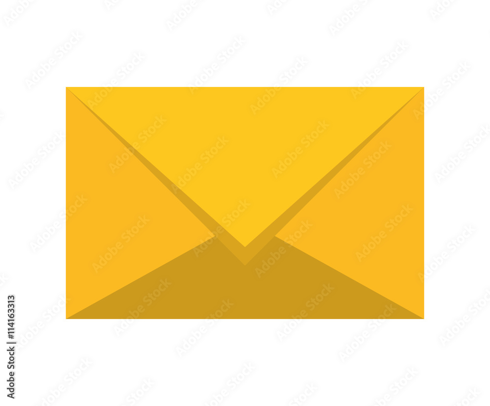 envelope icon. Email design. Vector graphic envelope icon. Email design. Vector graphic