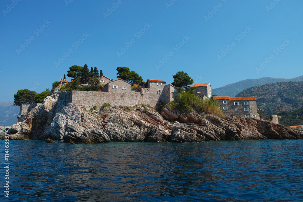 Saint Stefan island Montenegro Saint Stefan island Montenegro