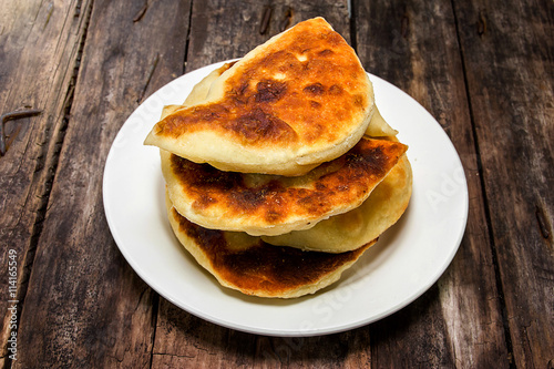 Tablou pe pânză Karelian pastries -keitinpiiroa. Pies for the son-in-law with mi