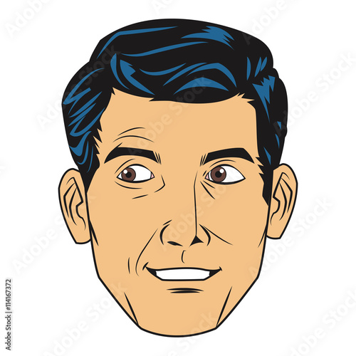 face of man