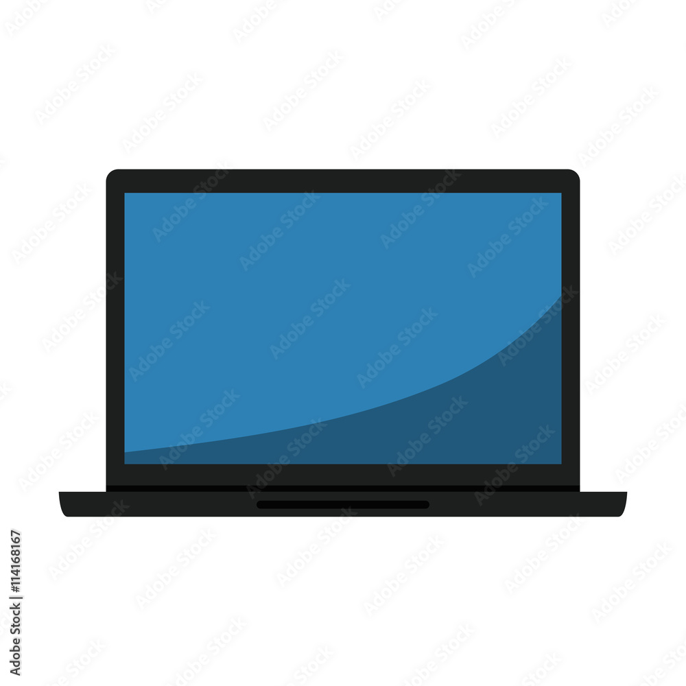 Laptop icon. gadget esign. vector graphic Laptop icon. gadget esign. vector graphic