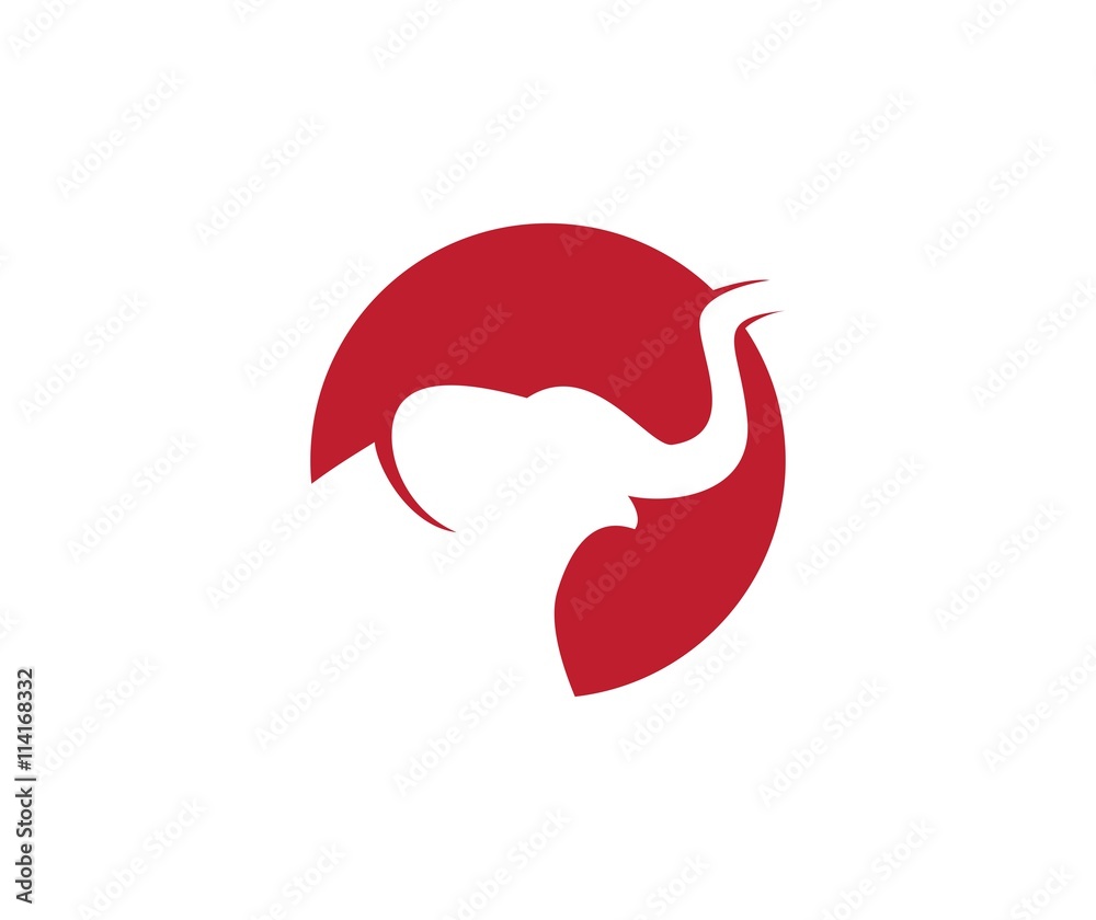 Elephant logo Stock Vector | Adobe Stock