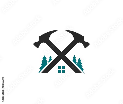 House hammer logo