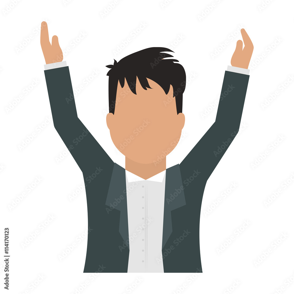 Man avatar icon. Person design. vector graphic Man avatar icon. Person design. vector graphic