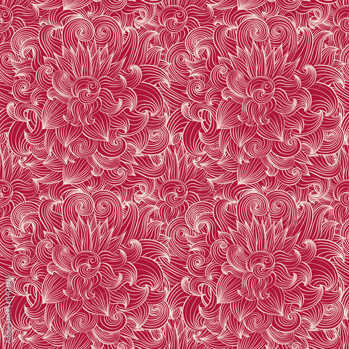 vector floral seamless pattern background