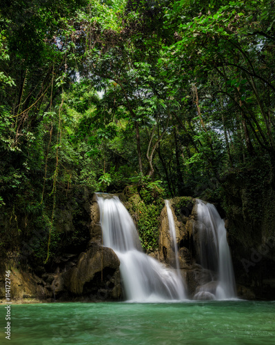 Mag-Aso Falls on the beautiful island of Bohol