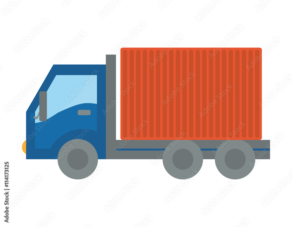 truck icon. delivery design. vector graphic truck icon. delivery design. vector graphic