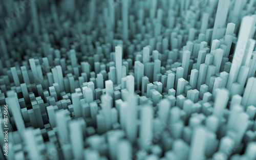 Abstract macro city