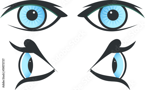 Blue eye