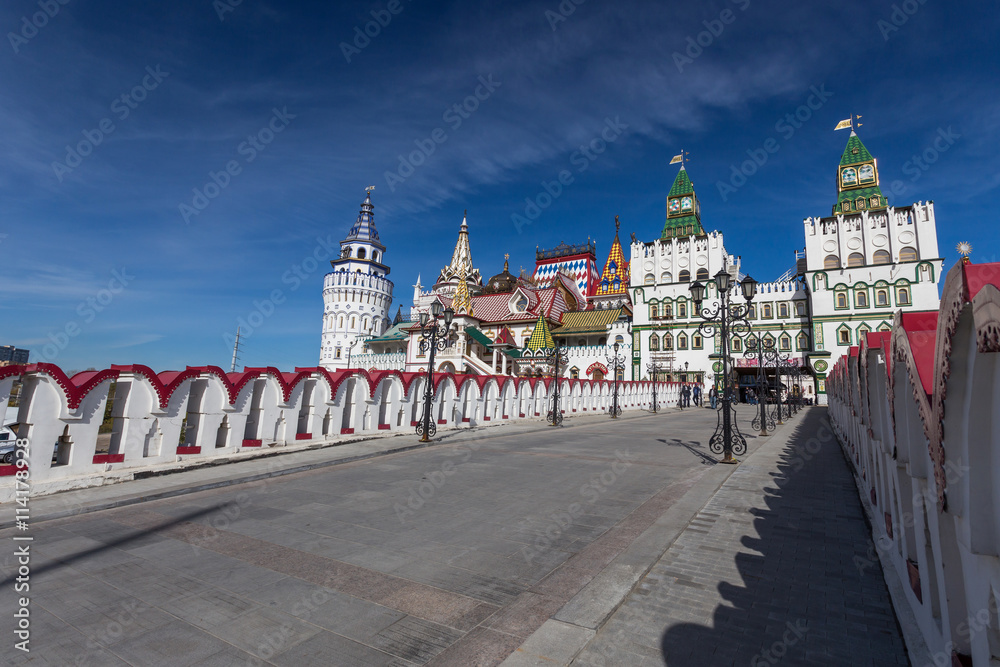 Obraz premium Izmailovsky Kremlin, Moscow, Russia