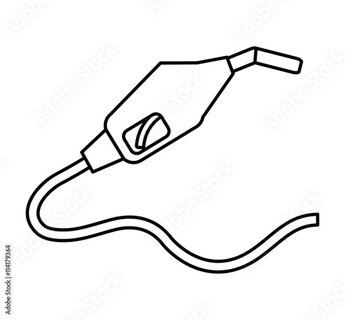 dispenser icon. Gasoline station. vector graphic