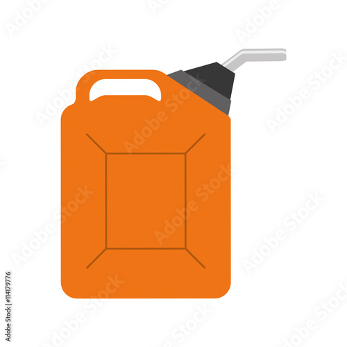 barrel icon. Gasoline station. vector graphic
