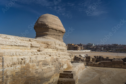 Egypt. Cairo - Giza. General view of pyramids
