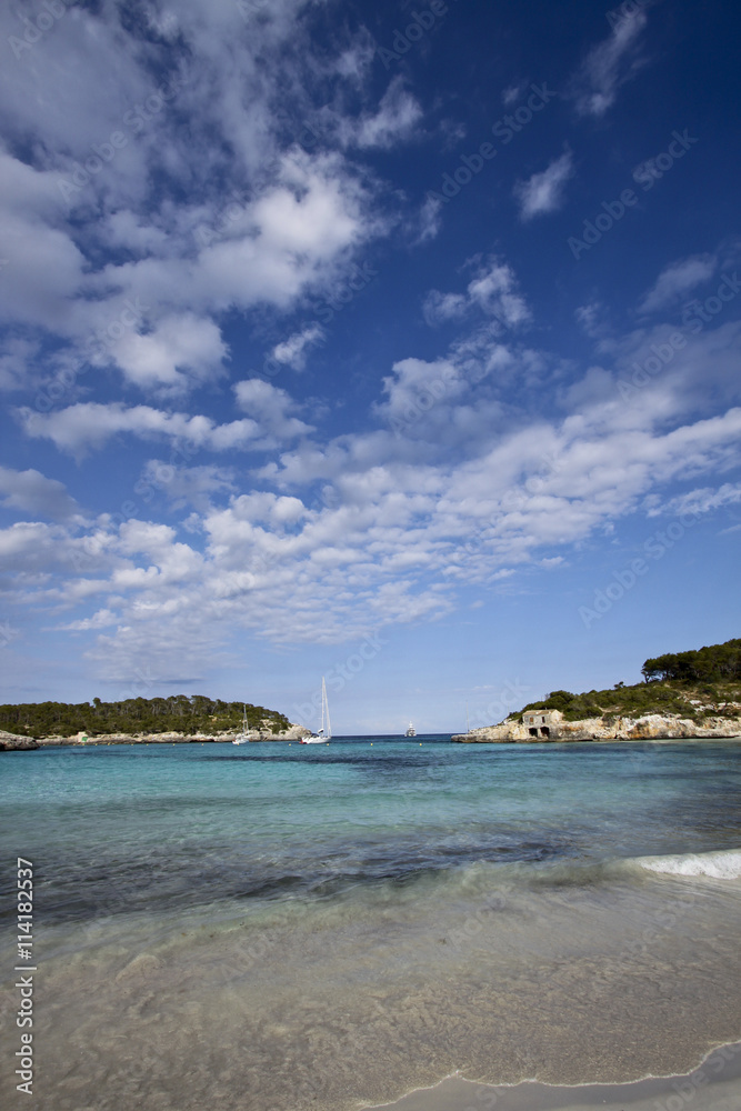 Cala Mondrago Beach, South-East Mallorca