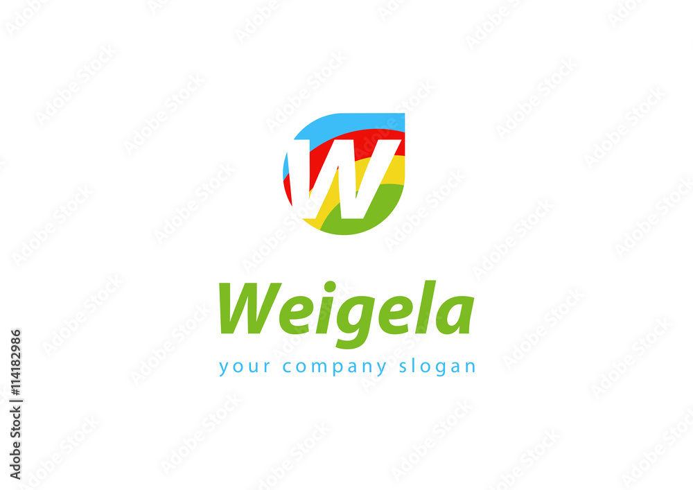 letter W logo Template for your company