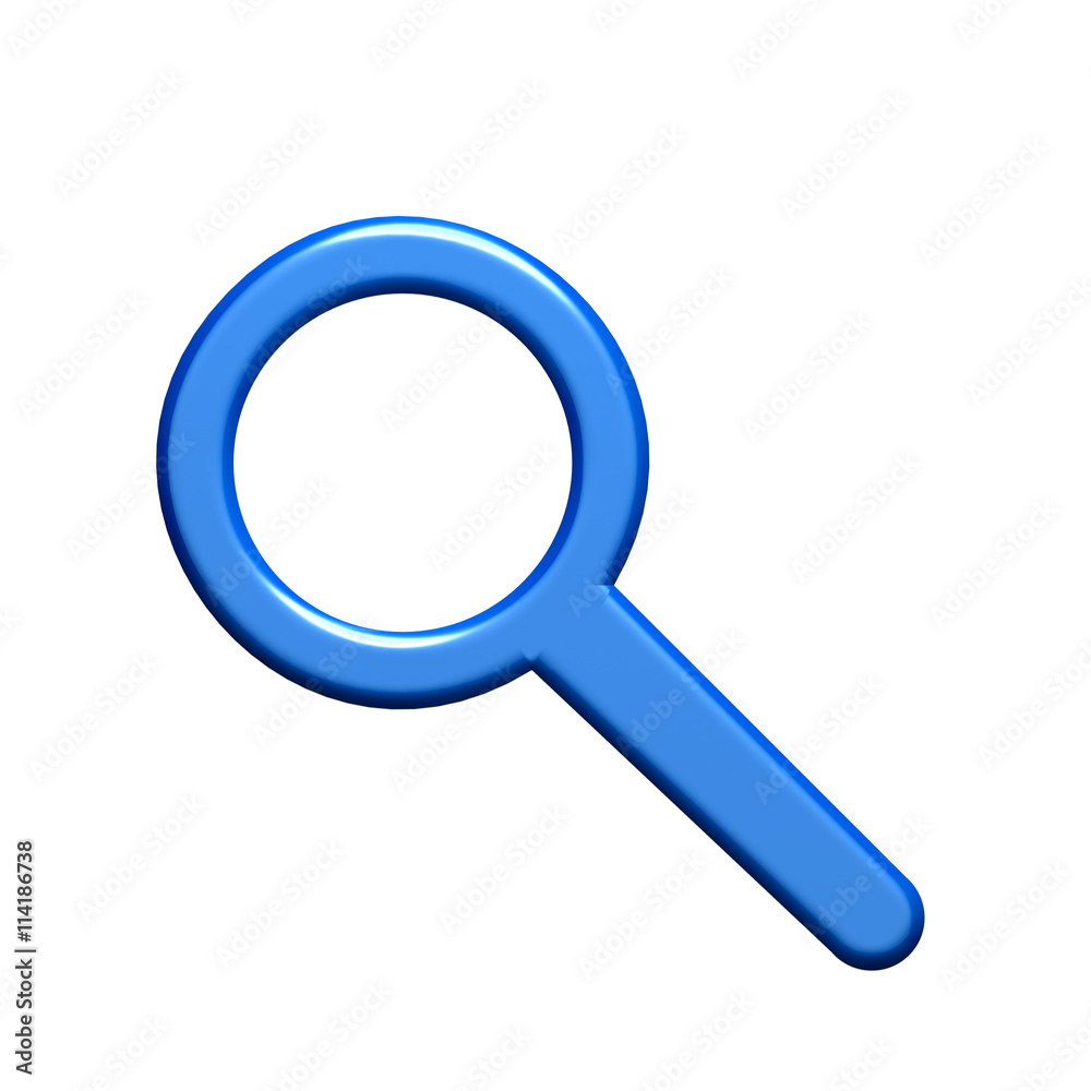 Search. 3D rendering illustration Search. 3D rendering illustration