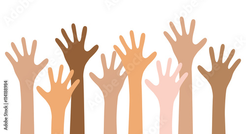 Hand icon. Palm design. Vector graphic