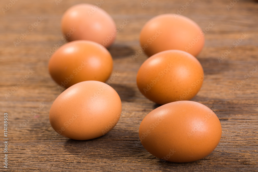 Fresh hen eggs. Fresh hen eggs.
