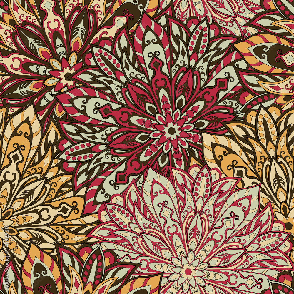 Seamless mandala pattern Seamless mandala pattern