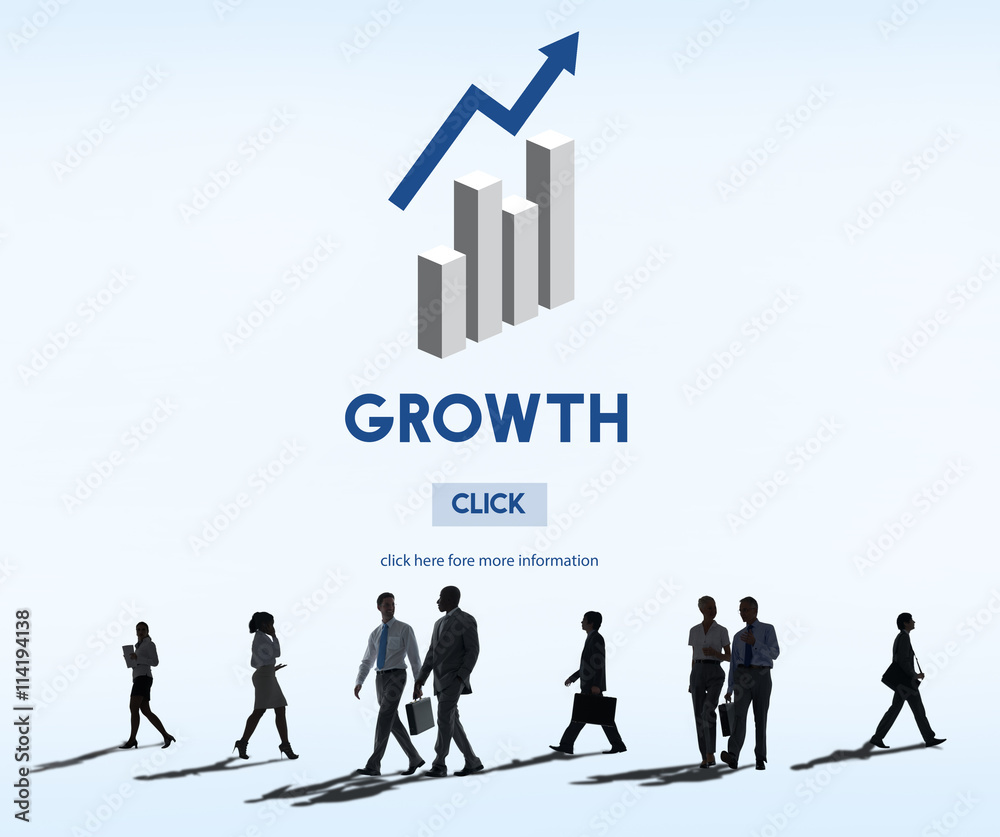 Grwoth Business Launch Success Improvement Concept Grwoth Business Launch Success Improvement Concept