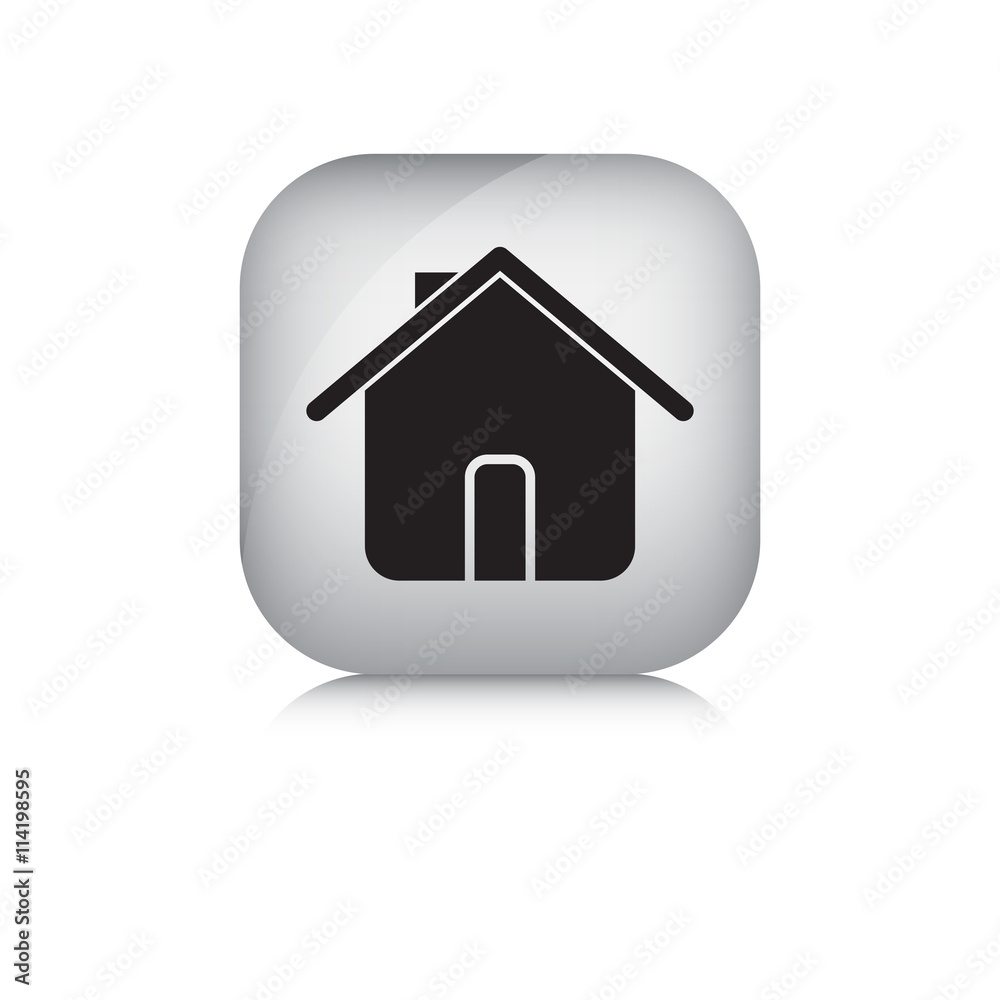 Home vector icon in isolate white background. Home vector icon in isolate white background.