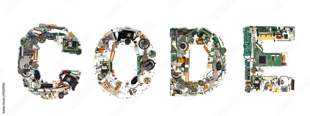 code electronic code electronic
