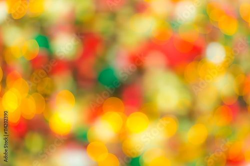 Abstract blur christmas decor background