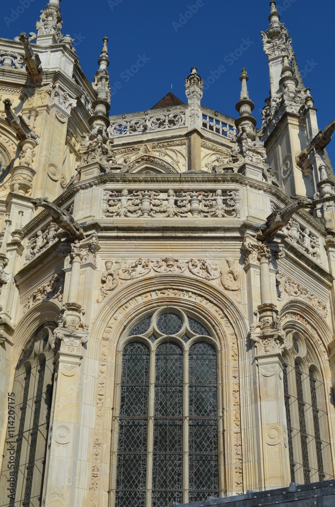Chevet de l'église Saint-Pierre à Caen (Calvados-Normandie)