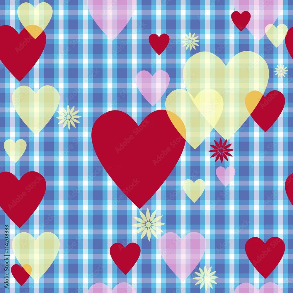 Seamless valentine pattern Seamless valentine pattern