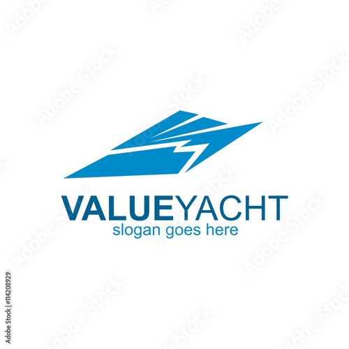 Symbol logo yacht icon transportation tools sailboat nautical