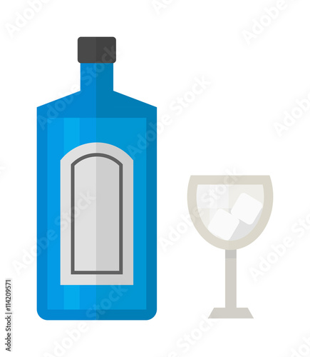 Alcohol tequila bottle restaurant liquid vector. Tequila scotch brewery tequila bottle drink vermouth liquor. Party drink bottle design beverage. Alcohol lifestyle healthy drink.