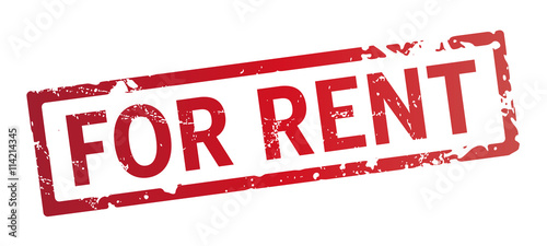 roter Stempel for rent 
