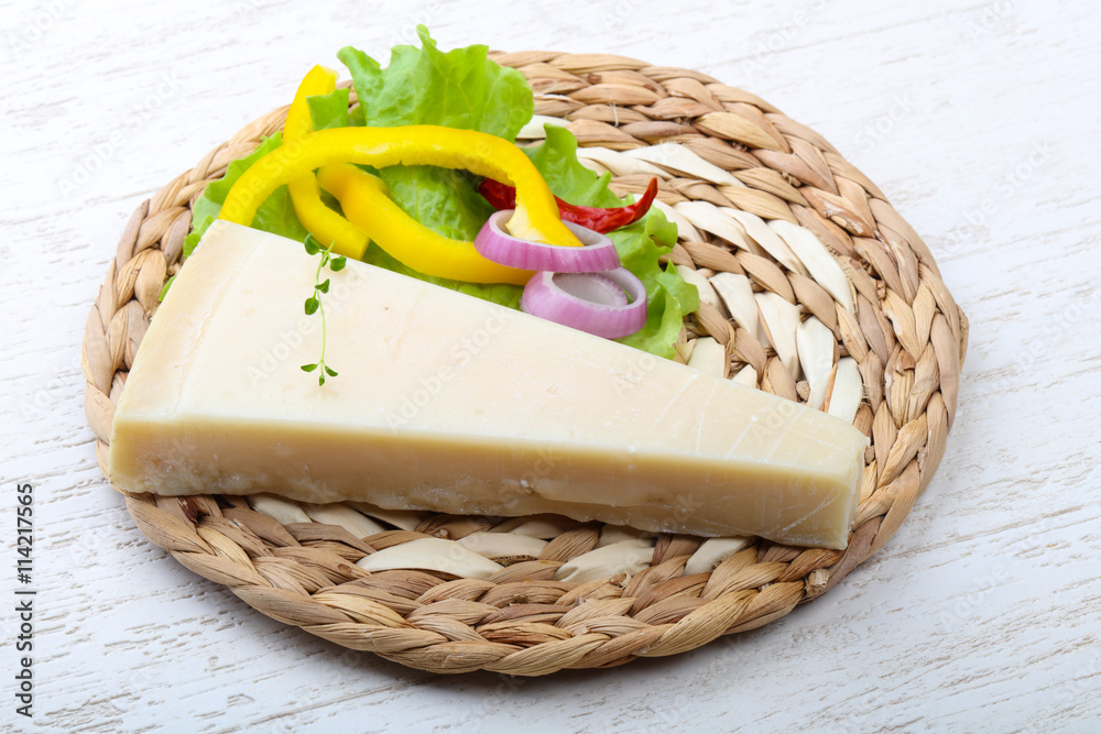 Obraz premium Parmesan cheese