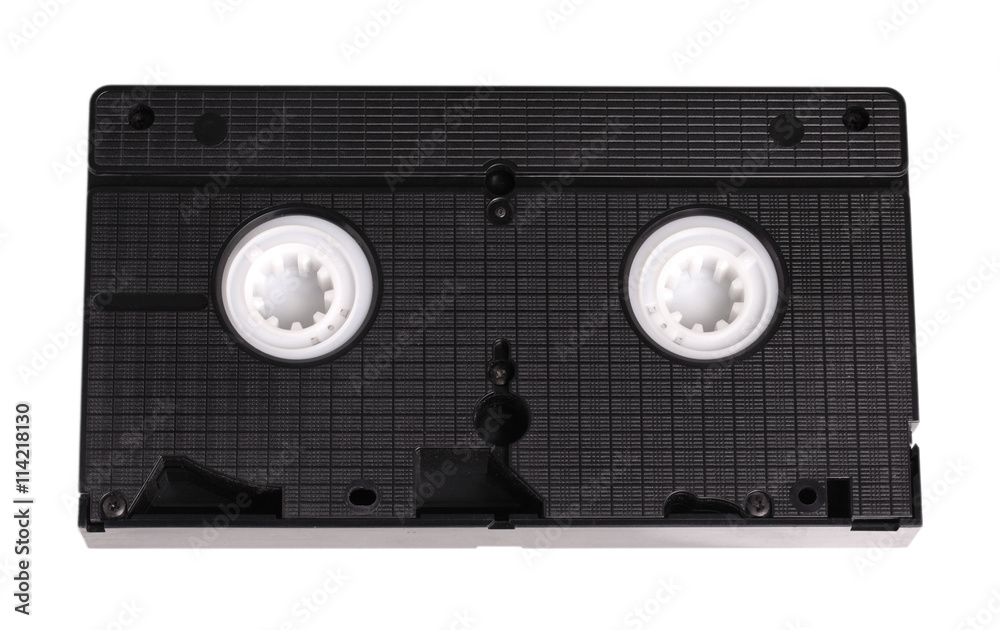 Blank vhs video cassette tape Blank vhs video cassette tape