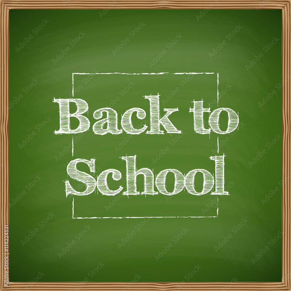 Obraz premium Back to school