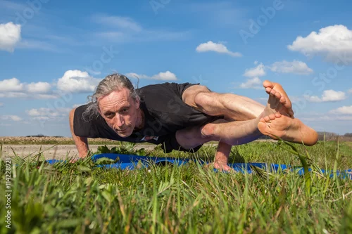 Obraz Enjoy Ayurveda and yoga in Nature
