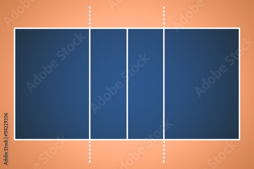 Wallpaper Mural Digital image of tennis field Torontodigital.ca