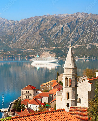 Perast harbor, Montenegro