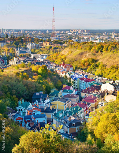 Vozdvizhenka district Kiev, Ukraine photo