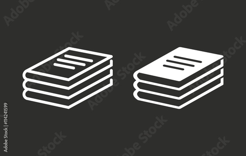 Book - vector icon.