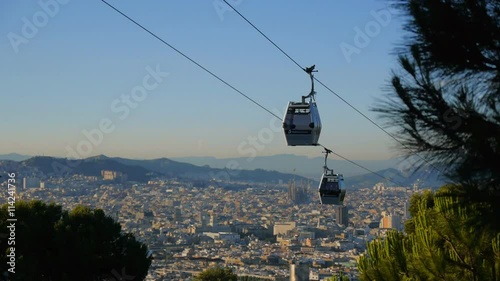 Montjuic cable car