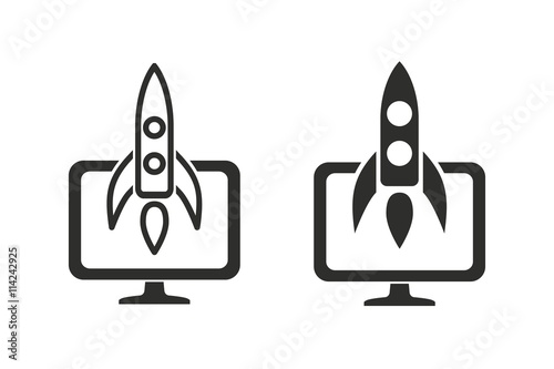Start up - vector icon.